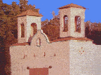 Picture of old church in Dallas, Texas